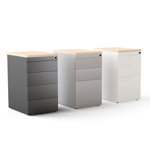 Caisson hauteur bureau